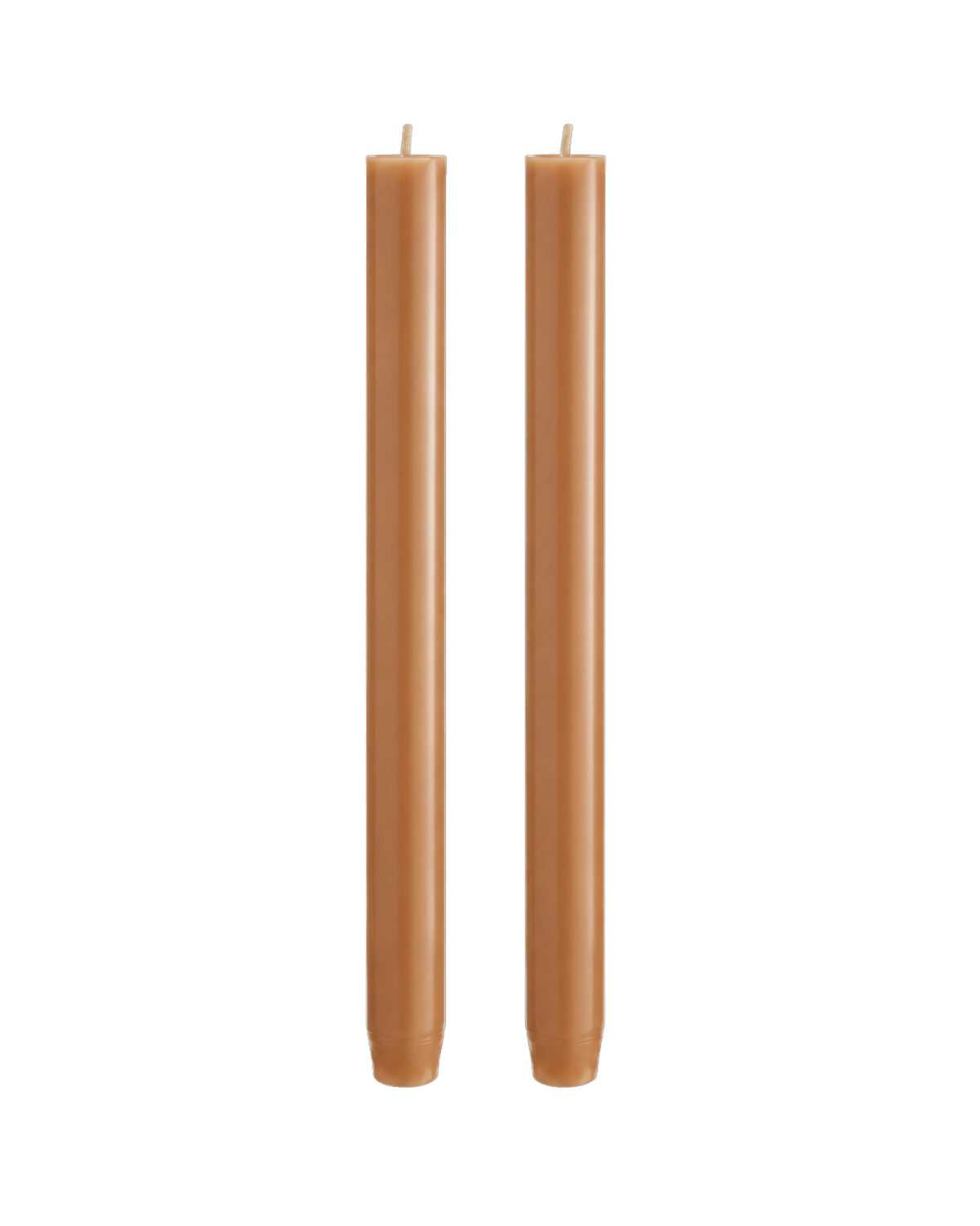 Stabkerzen Sisal Braun, 2er Set