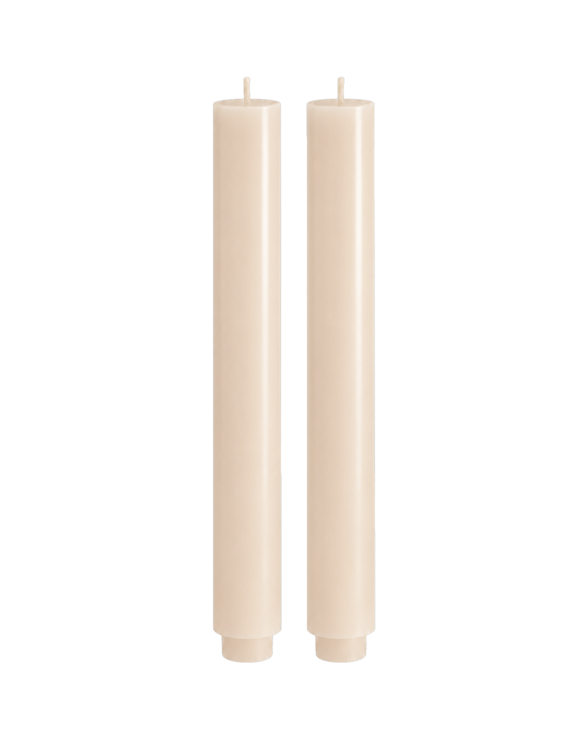 Stabkerze Mandel, 2er Set, ⌀3 cm