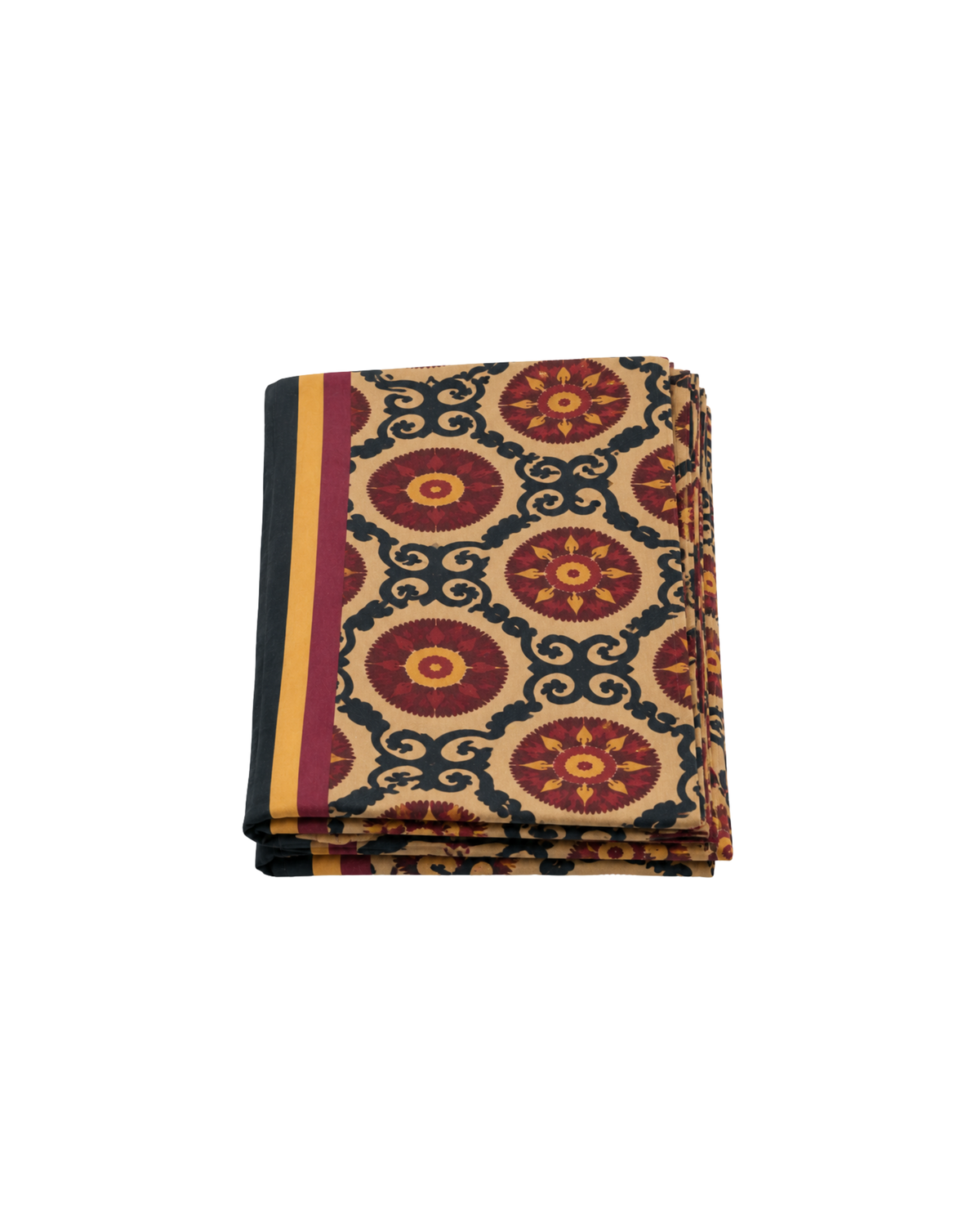 Tischdecke Baumwolle Bedruckt Ikat-Muster, 250x150cm
