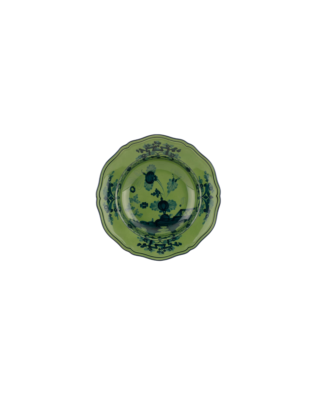 Ginori Oriente Italiano Suppenteller Malachite