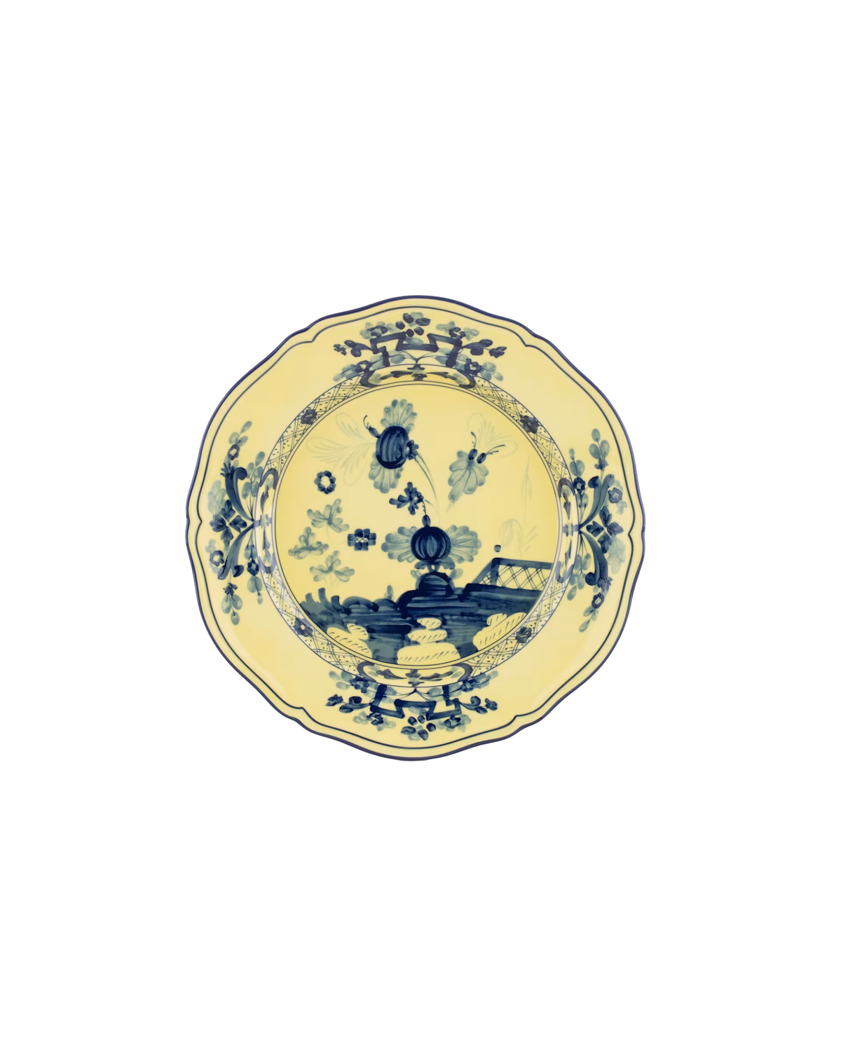 Ginori Oriente Italiano Speiseteller Citrino