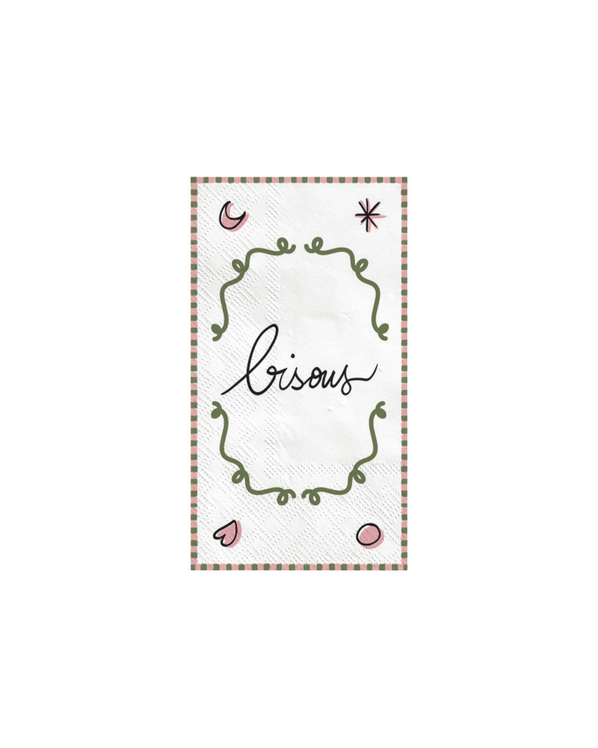 Papierservietten Bisous