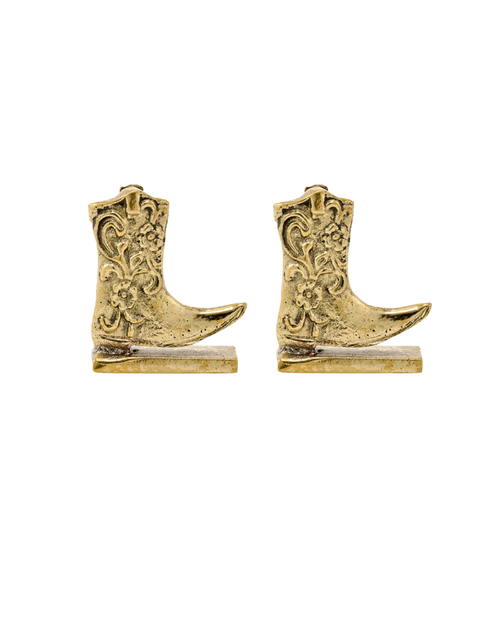 Place Card Holder Cowboy Boot, Set of 2