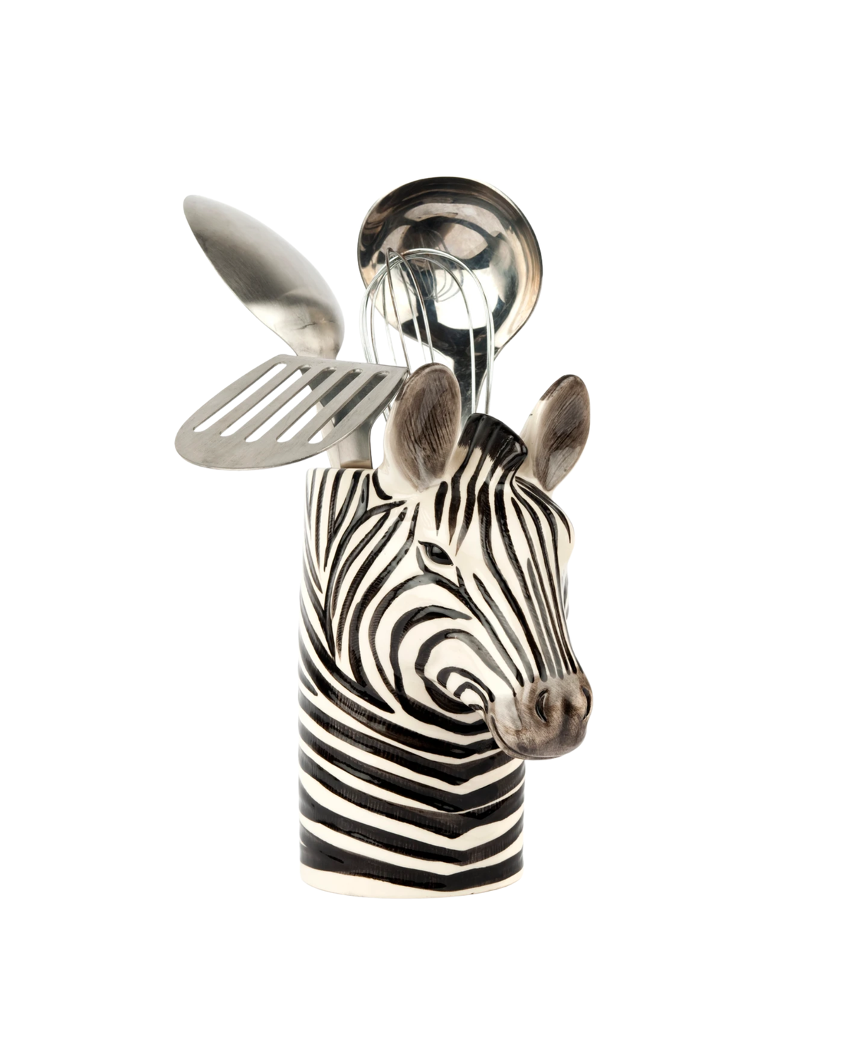 Utensilientopf Zebra, H 22 cm