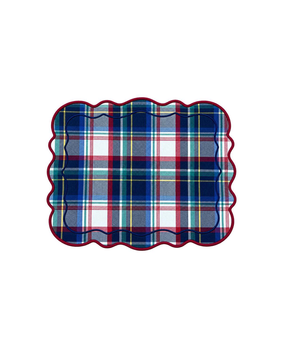 Tischsets Émile Marineblau, 2er Set