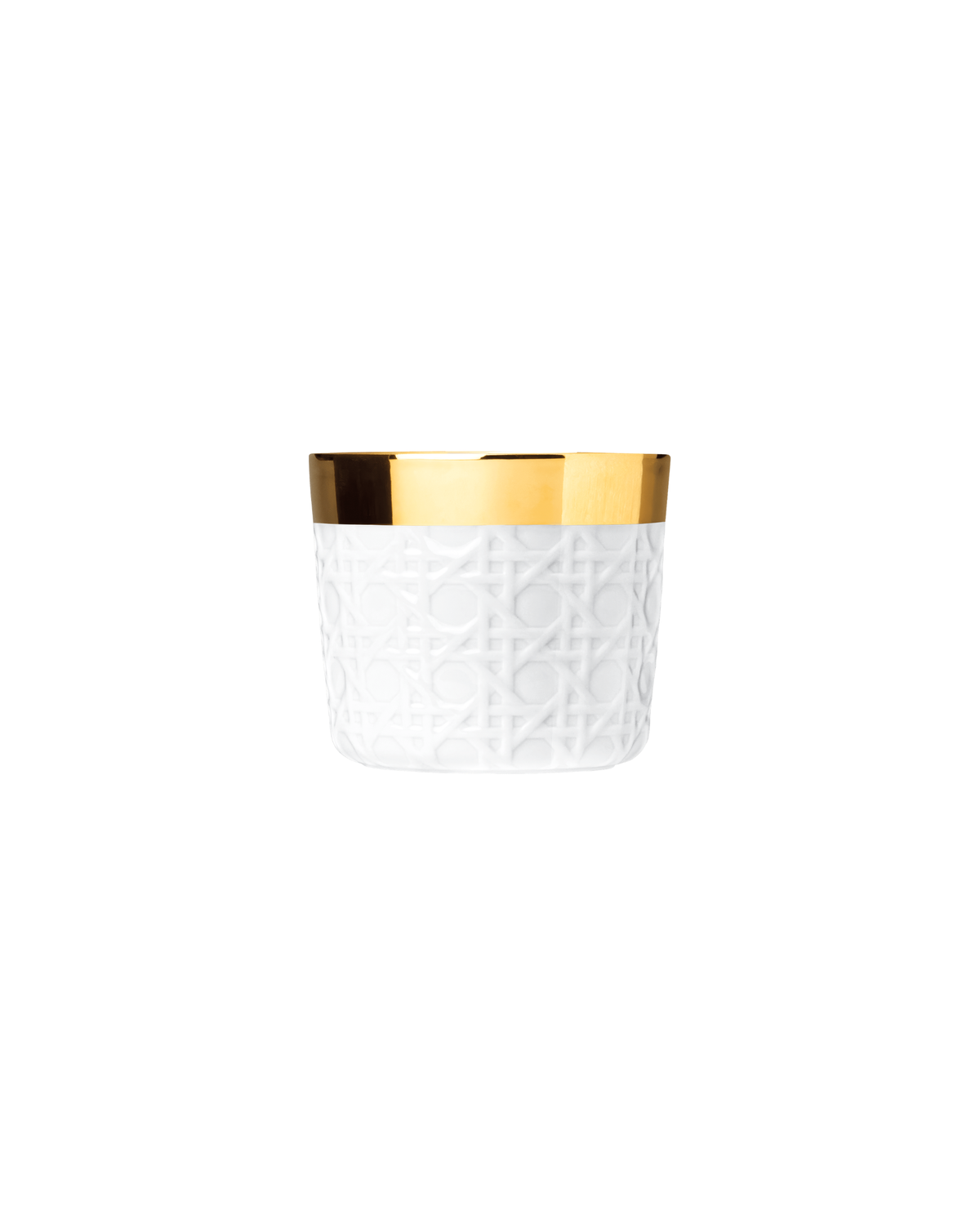 Fürstenberg Porzellan Champagnerbecher Sip of Gold White Liaisons