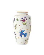Vase Keramik Profumo Weiß, H 35,5 cm