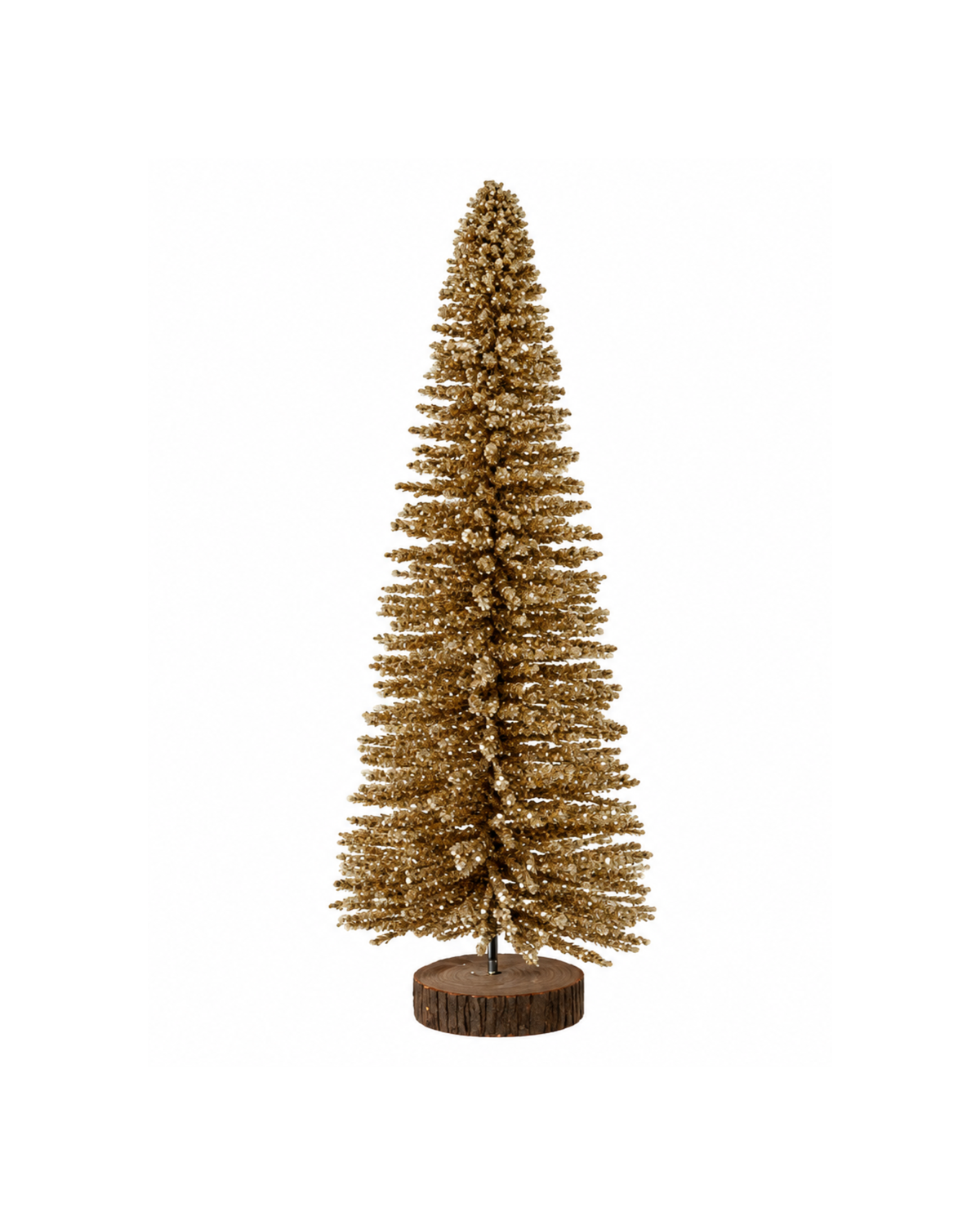 Tannenbaum auf Fuß Gold, H 39 cm