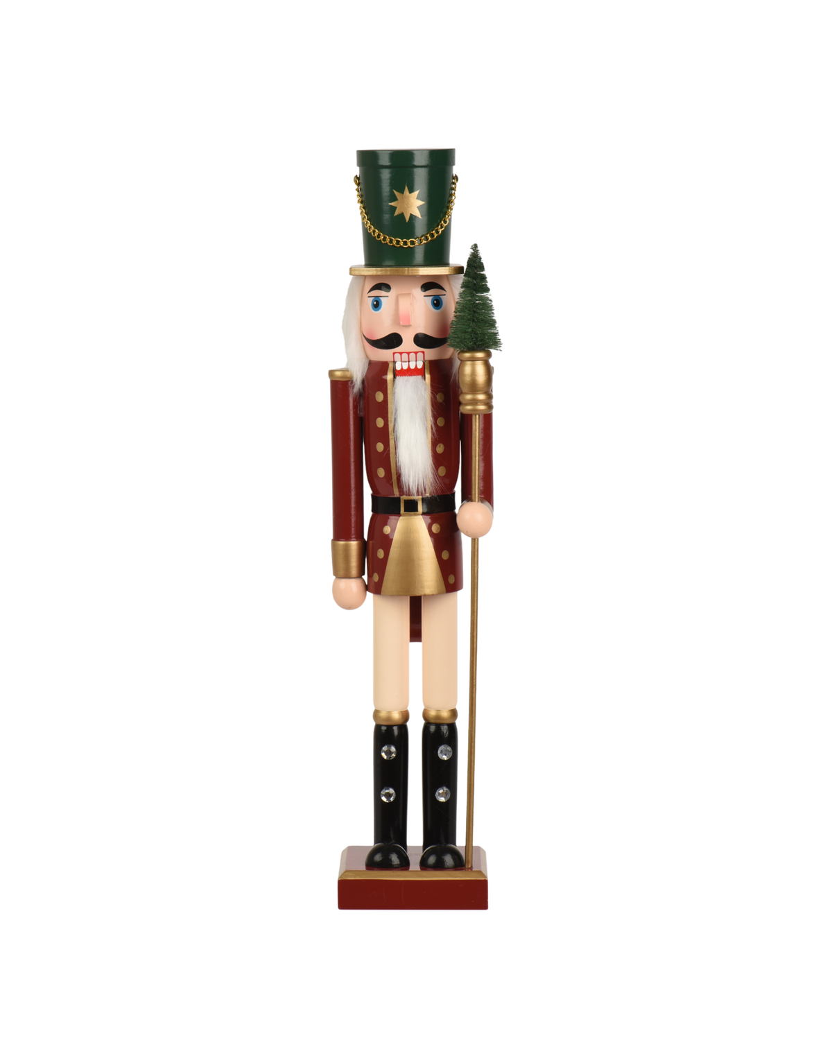 Nussknacker Soldat mit Tannenbaum, H 76 cm