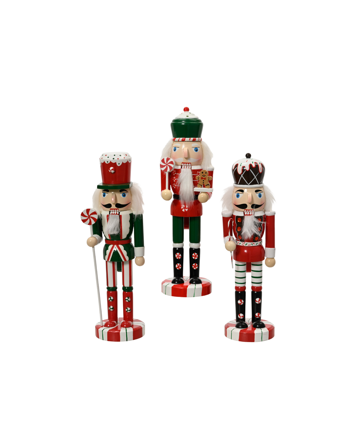Nussknacker Zuckerstange, 3er-Set