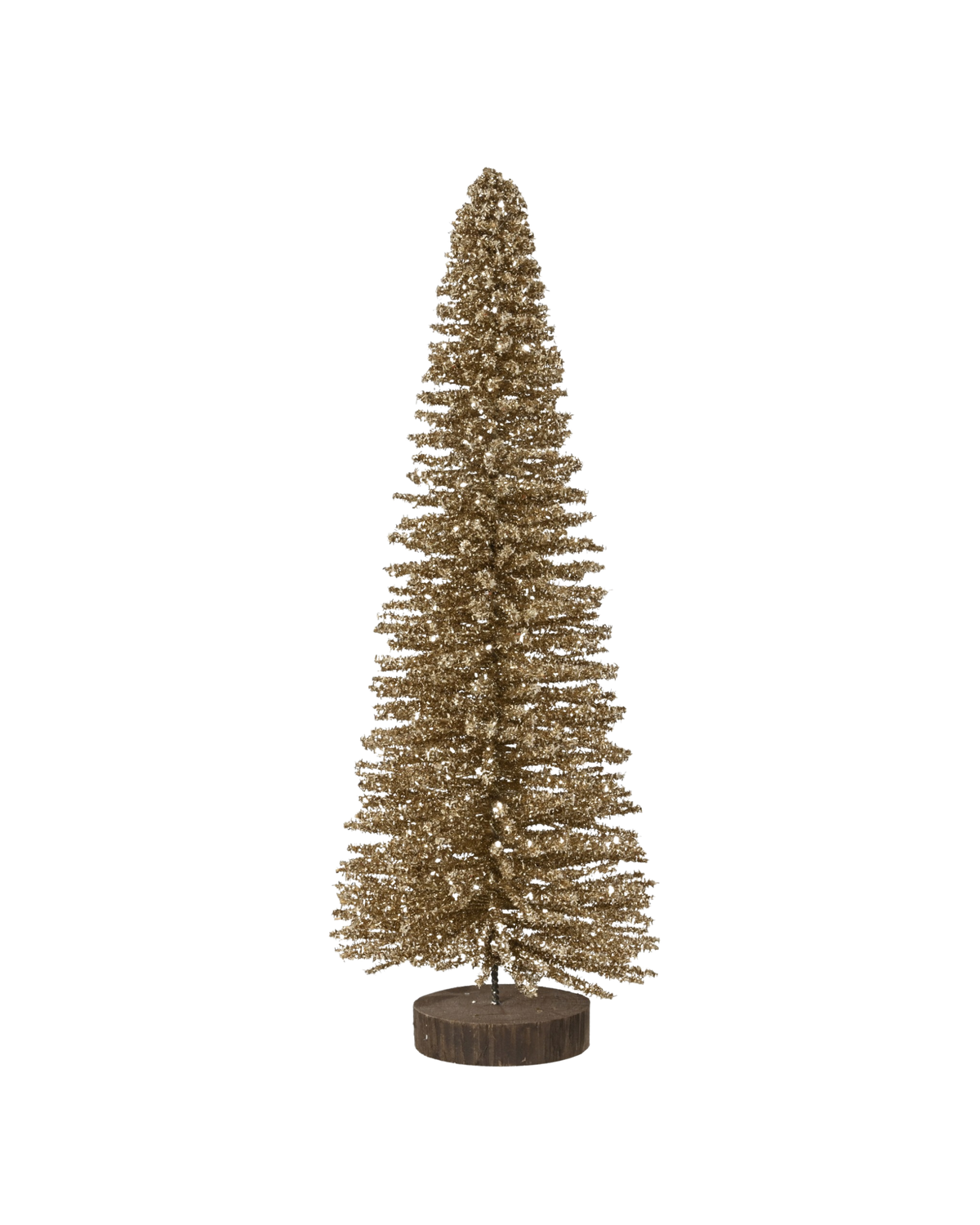 Tannenbaum auf Fuß Gold, 60 cm