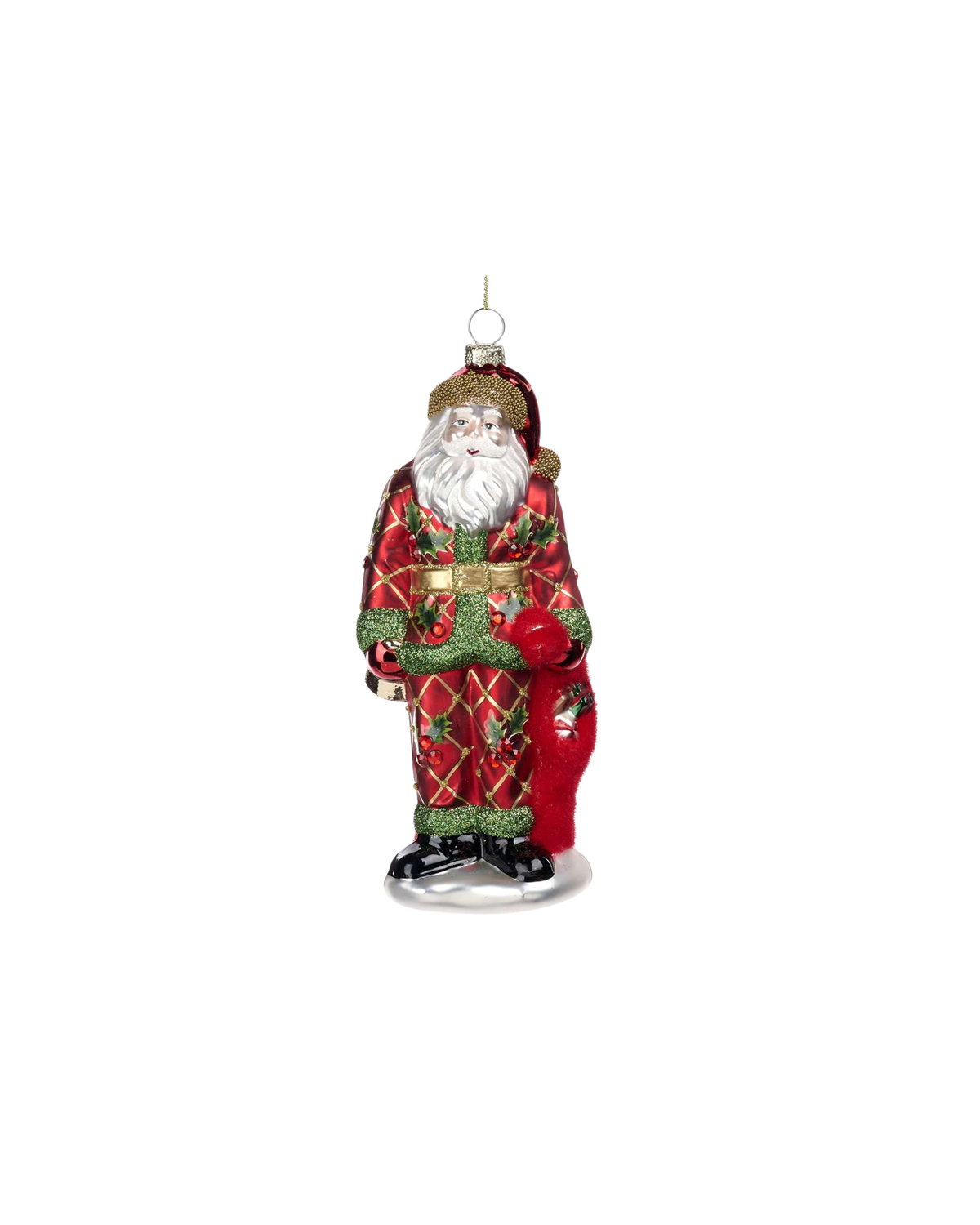 Christbaumschmuck Weihnachtsmann Ilex