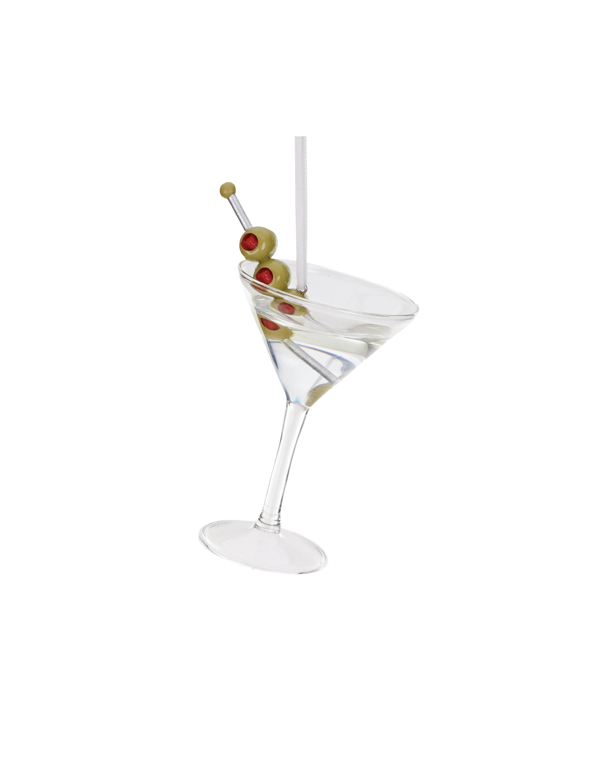 Christbaumschmuck Glas Martini