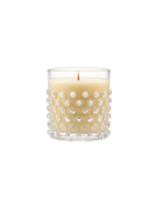 Scented Candle Hobnail Crystal, Raspberry