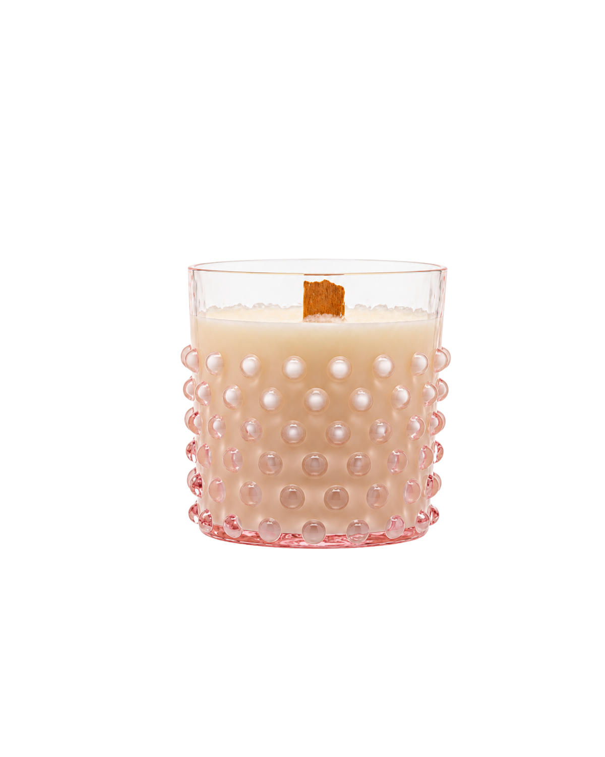 Duftkerze Hobnail Rosa, Raspberry