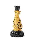 Kerzenhalter Keramik Gepard