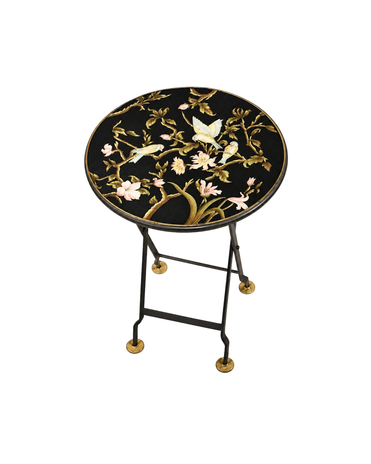 Folding Side Table Chinoiserie