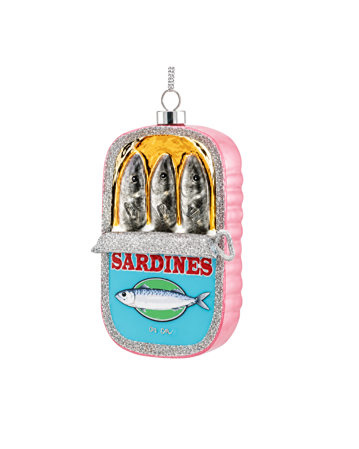 Christbaumschmuck Sardinendose