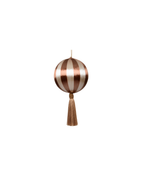 Weihnachtskugel mit Quaste Gold