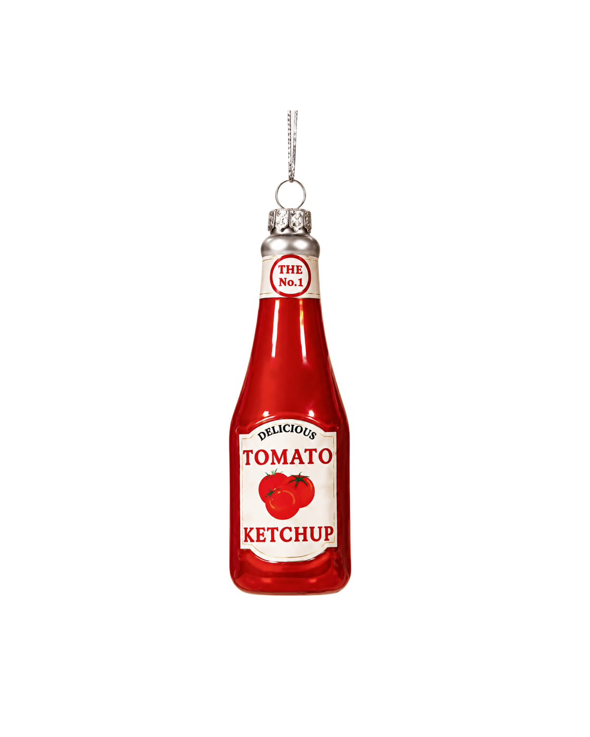 Christbaumschmuck Ketchupflasche
