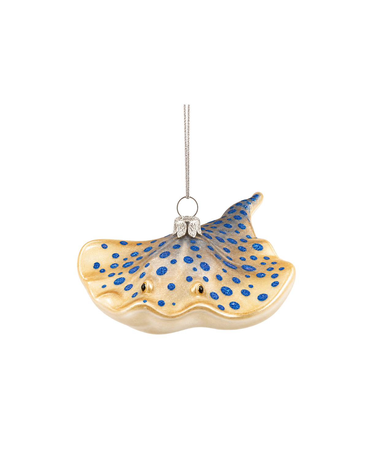 Christbaumschmuck Stachelrochen Blau
