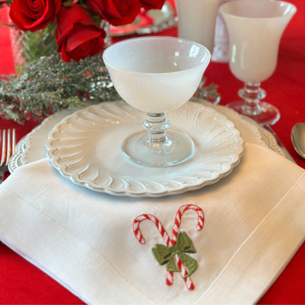 Candy Cane Lane große Serviette (Set of 4)