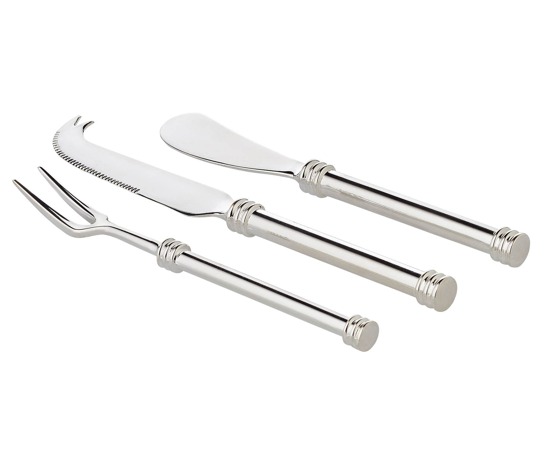 Vorlegeset 3-teilig versilbert