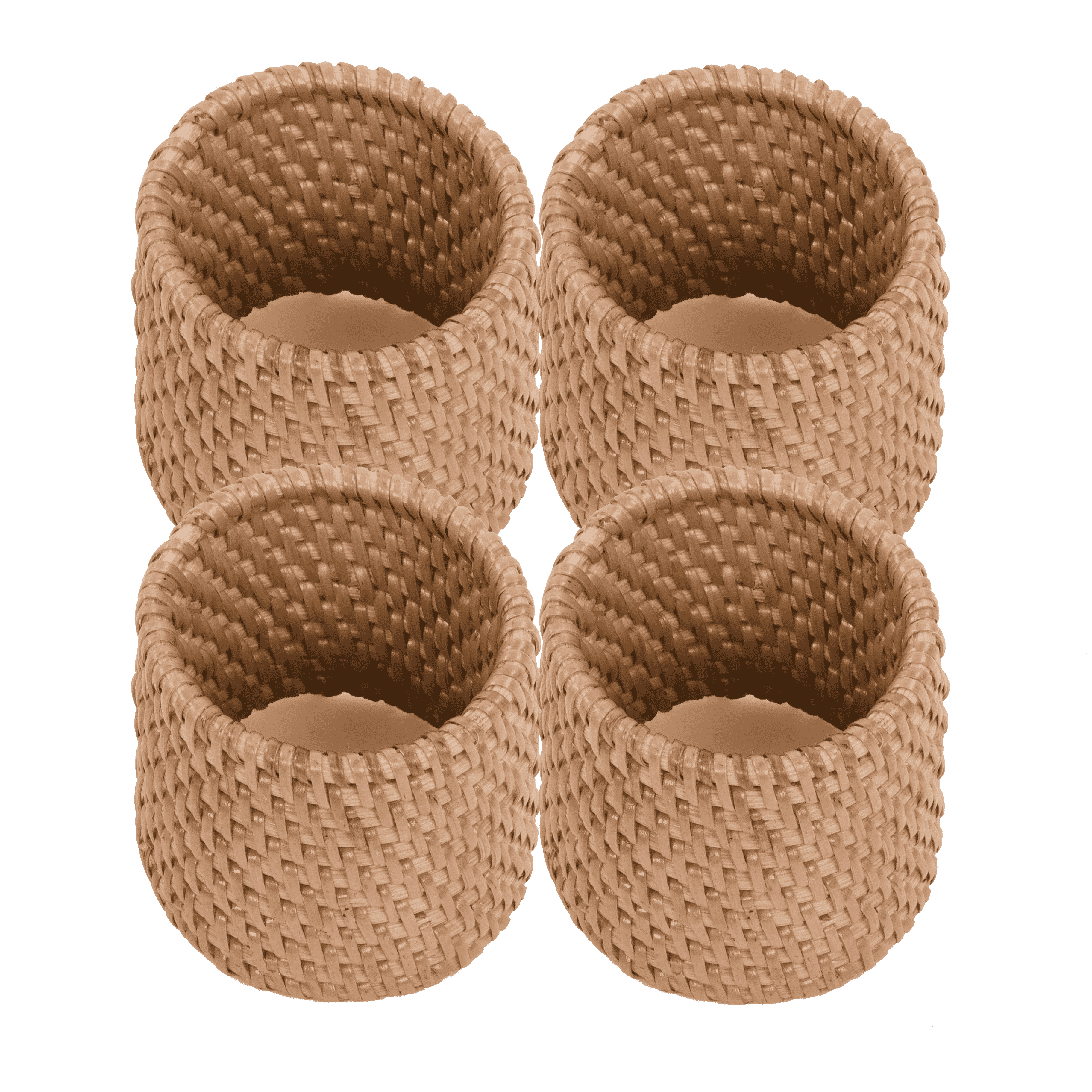 Napkin Ring Rattan (Set of 4)