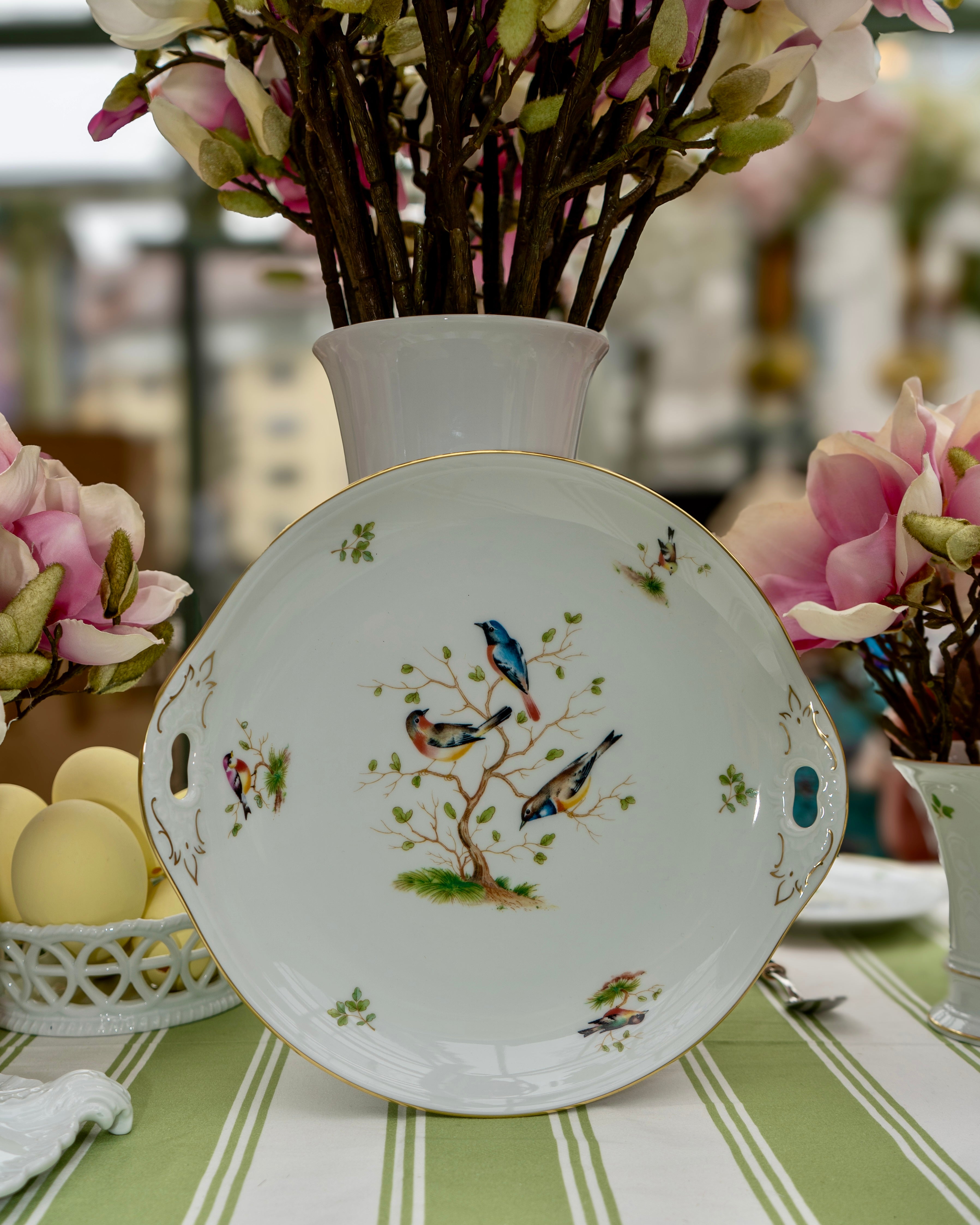 Fürstenberg Porzellan Kuchenplatte Rund BANDOLINO